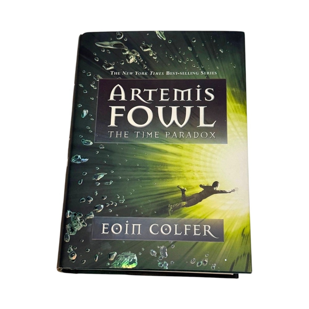 Artemis Fowl The Time Paradox HC Book 2008 First Edition Disney Hyperion Fantasy
